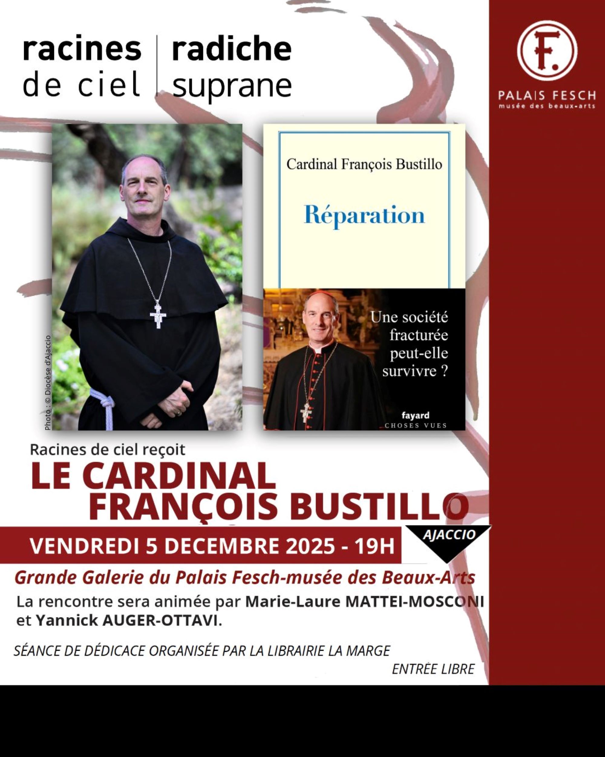Le Cardinal Bustillo vient à la rencontre de ses lecteurs ajacciens