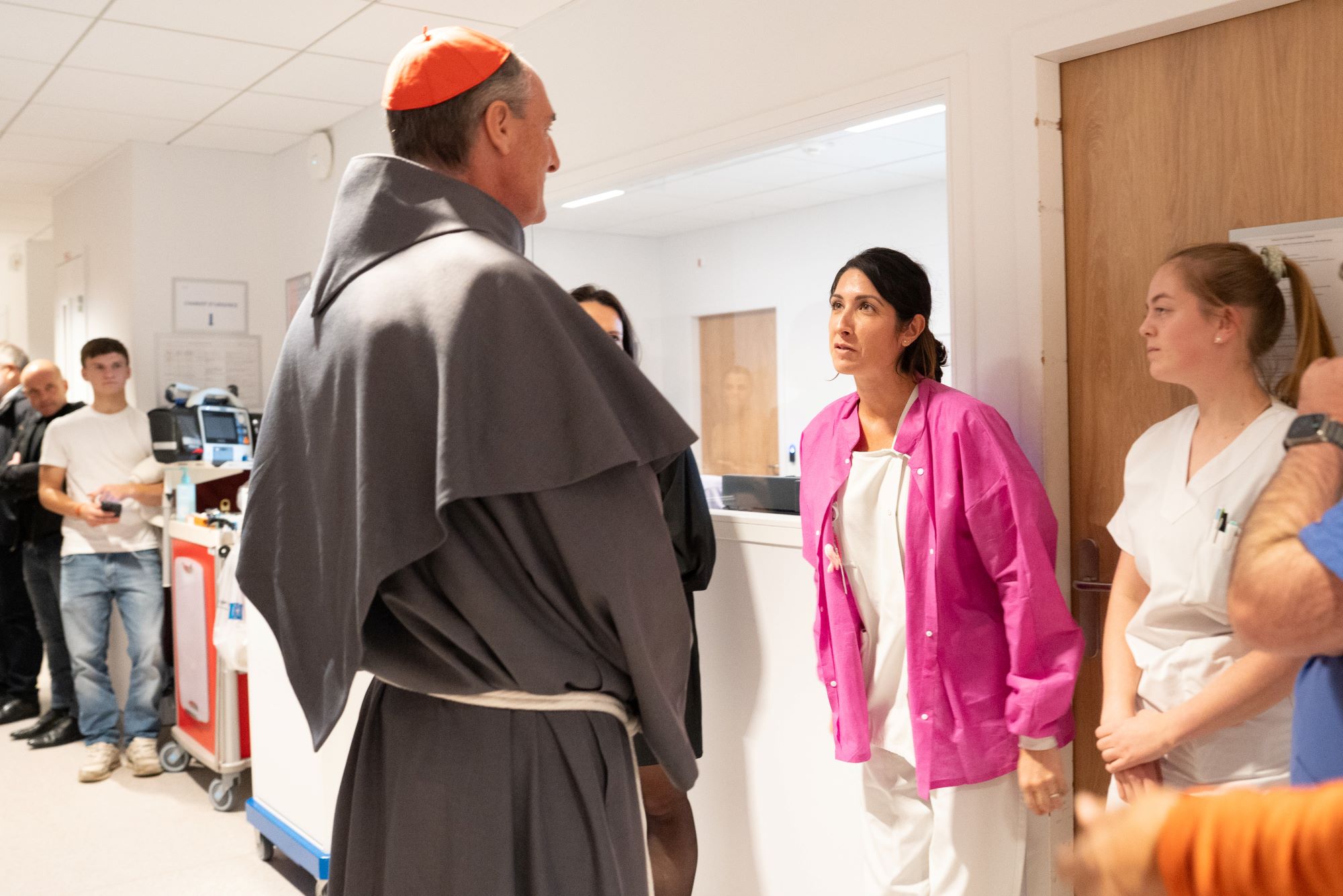 Ajaccio - Le Cardinal Bustillo a béni l'Hôpital Privé Sud Corse