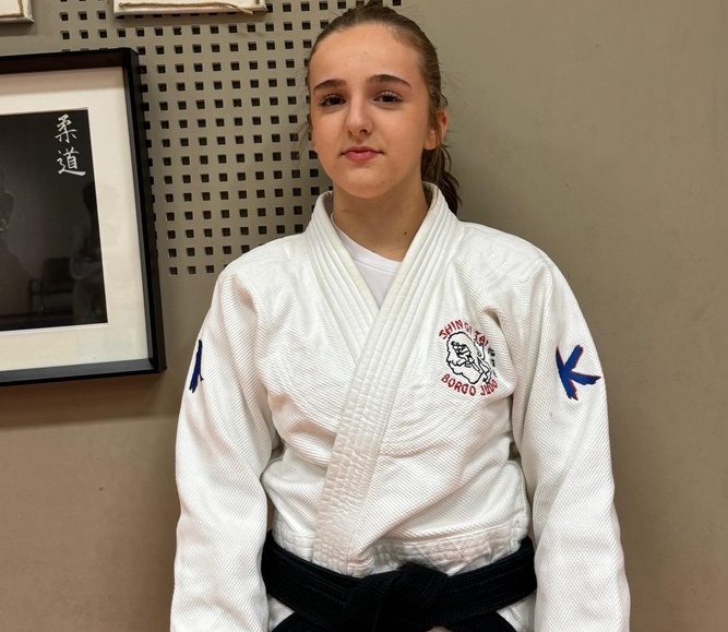 Célia Vecchioli, ceinture noire à 14 ans