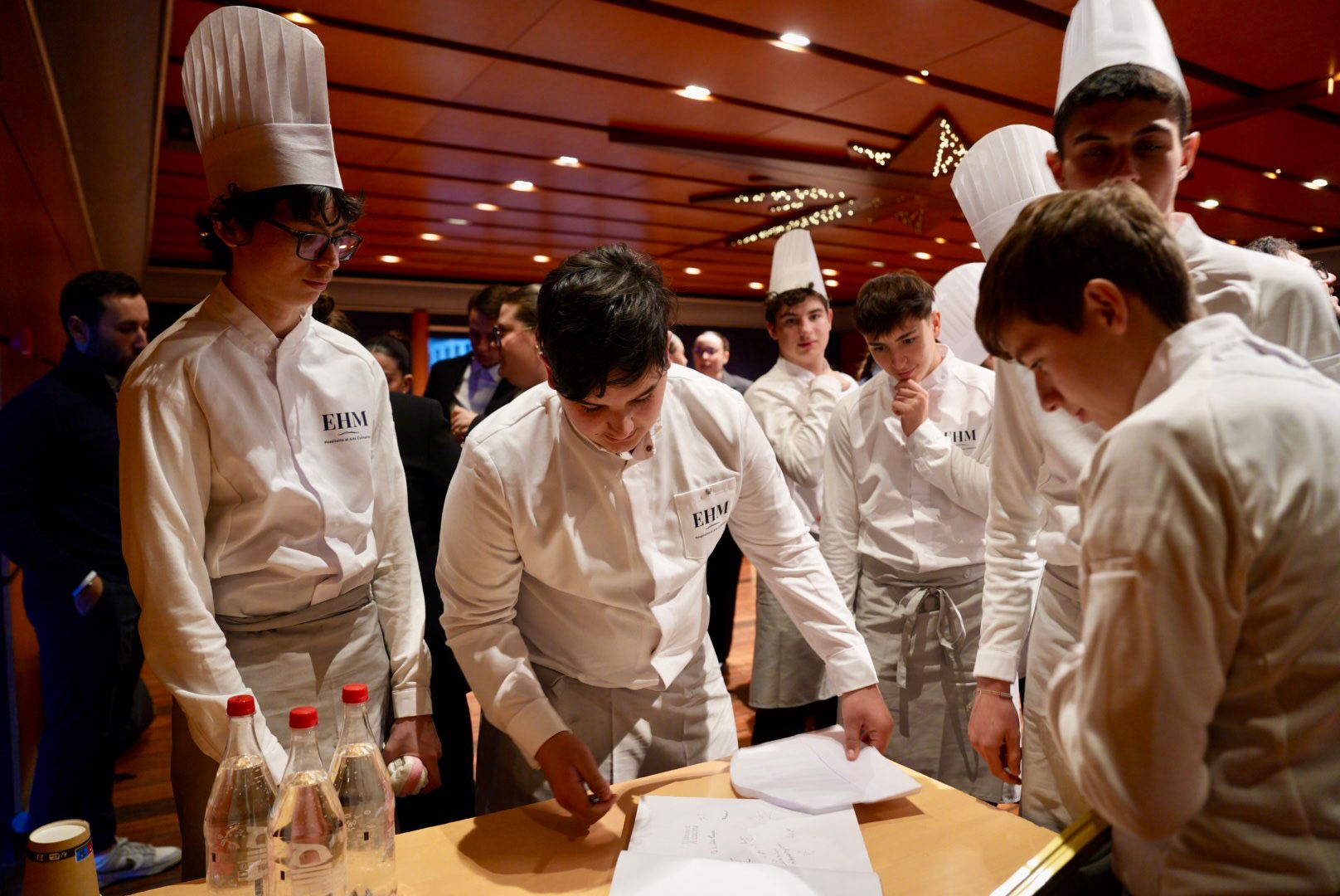 La toute première école hôtelière de l’histoire de la Corse a été officiellement inaugurée hier au Palais des Congrès d’Ajaccio (photos Paule Santoni)