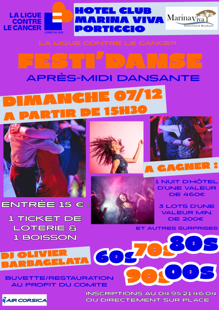 Festi’Danse : un après-midi festif et solidaire avec la Ligue contre le cancer