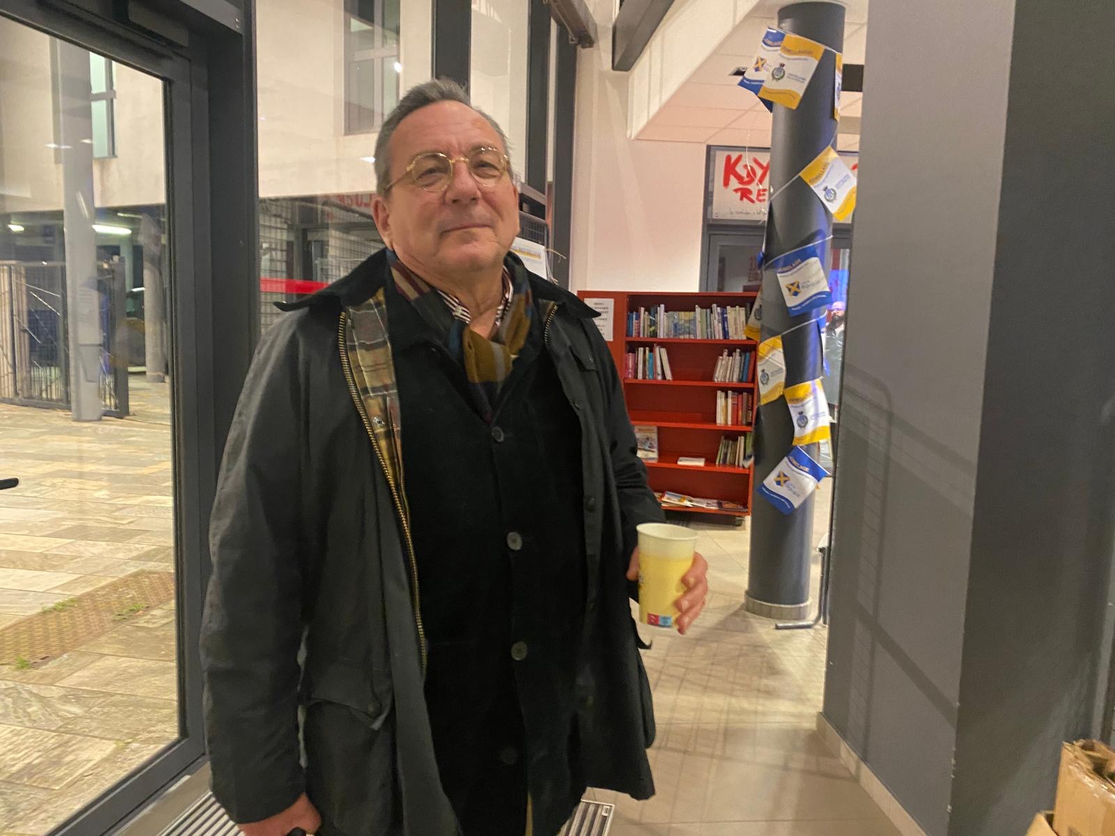 L'écrivain Jérôme Leroy, invité de Camera Pulitica à Biguglia.