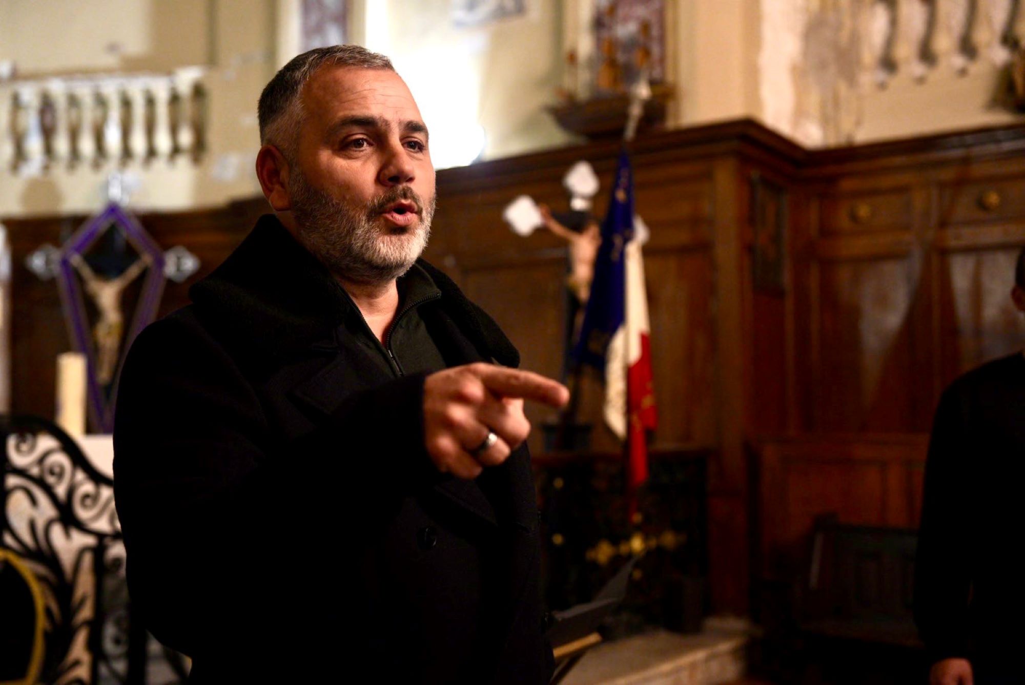 Jean-Jacques Ottaviani anime ces cours de chants polyphoniques, proposés par la Ville d'Ajaccio.