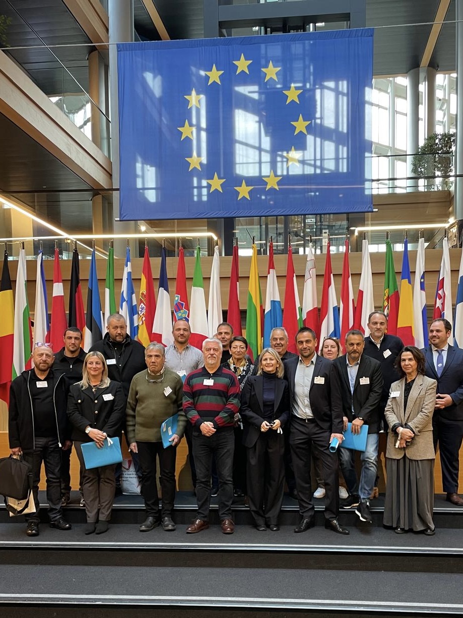 La délégation corse au Parlement européen.