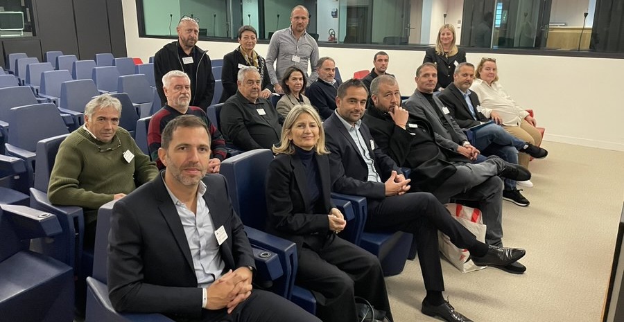 La délégation corse au Parlement européen.