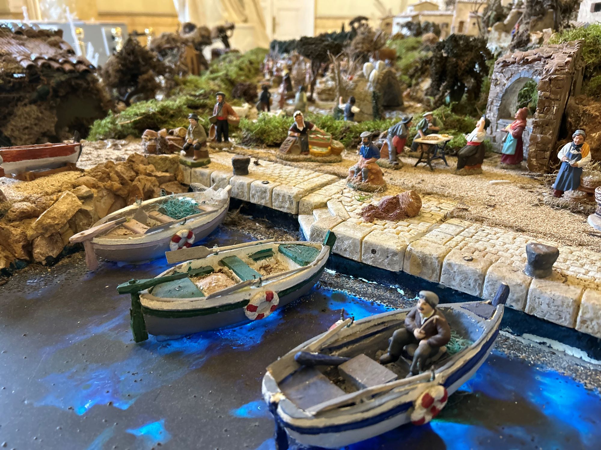 Ajaccio : La crèche a fait son retour dans le hall de l'hôtel de Ville