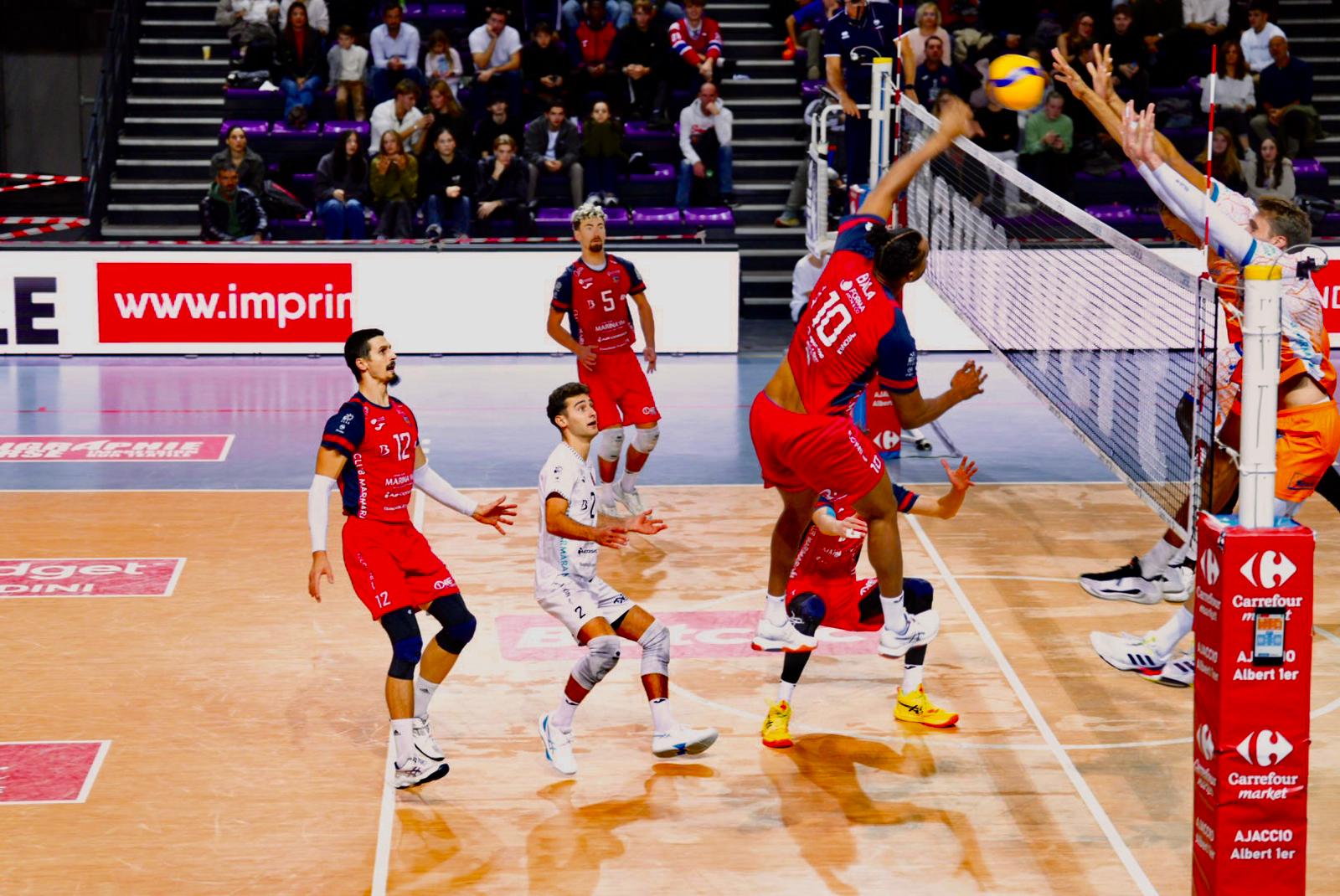 MSL Volley - Le GFC Ajaccio tombe la tête haute face à Montpellier