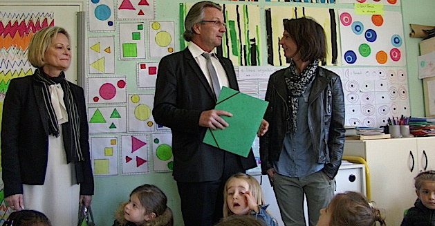 Le nouveau recteur d'académie à Bastia : Première visite pour l'école bilingue René-Subissi 
