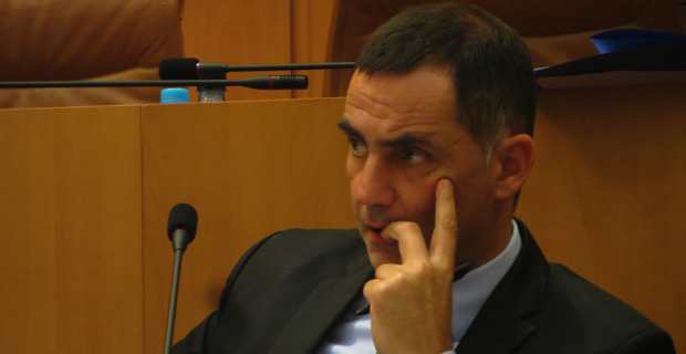 Gilles Simeoni, président du Conseil exécutif de Corse.