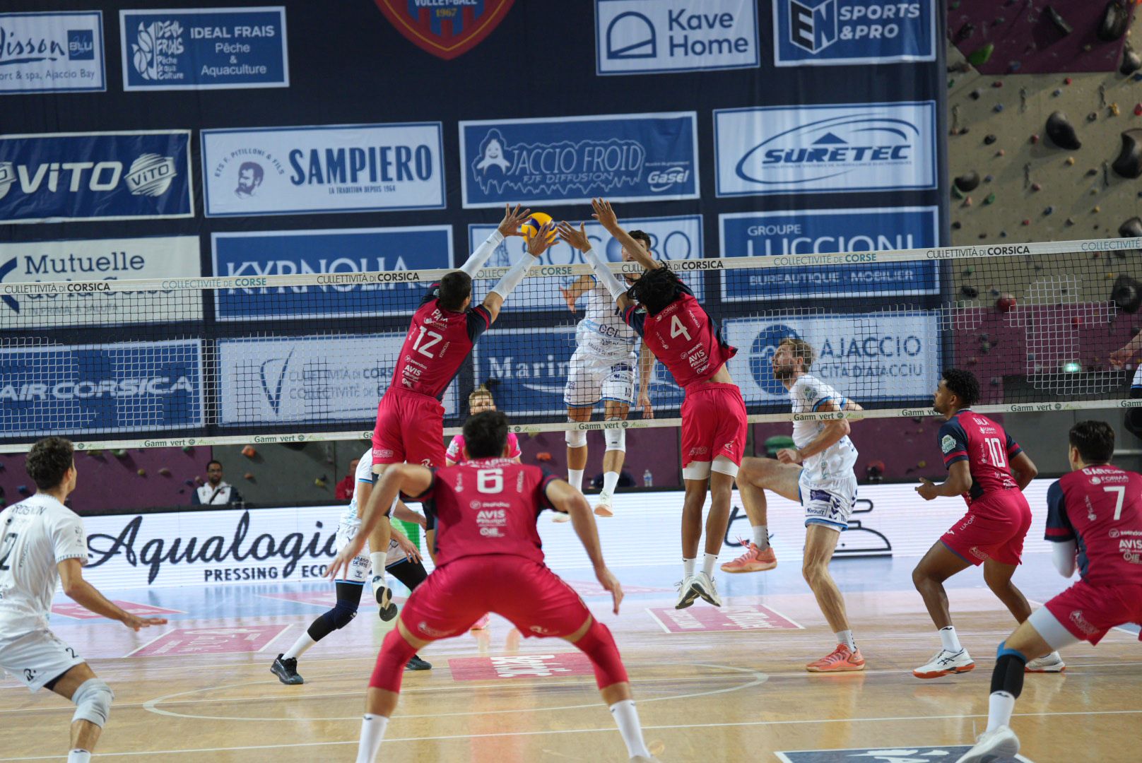 ​MSL Volley - Le GFC Ajaccio battu au tie-break par Sète