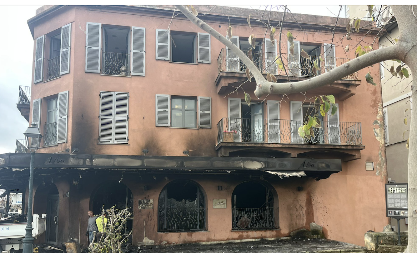 Incendie de "L'Alba" à Bastia : une enquête ouverte pour « destruction par un moyen dangereux »