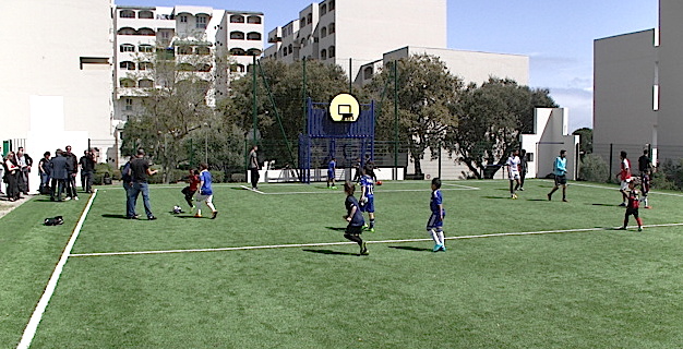 Nouveau terrain multisports dans les quartiers sud de Bastia