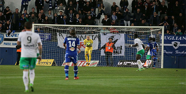 Saint-Etienne surprend le Sporting à Furiani (0-1)