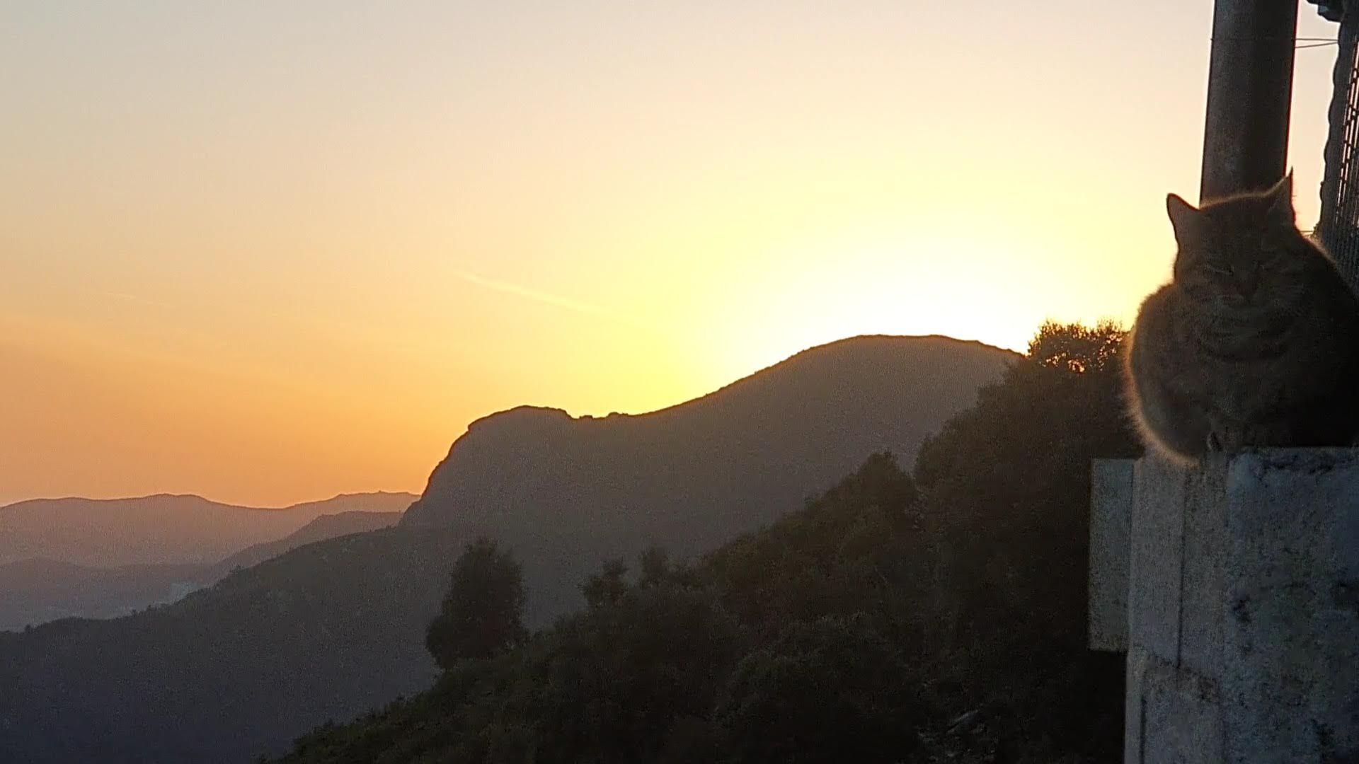 A màghjina - Quandu u sole si cala daretu à u Monte Gozzi