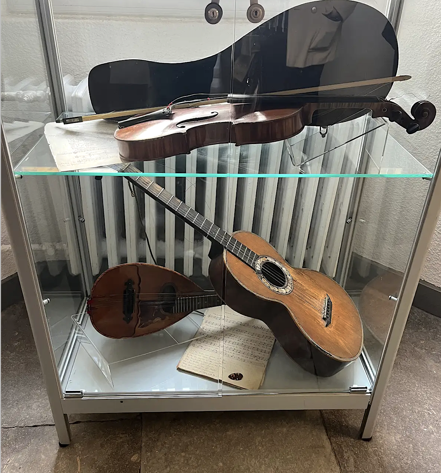 Les instruments de musique personnels de Simon Vinciguerra