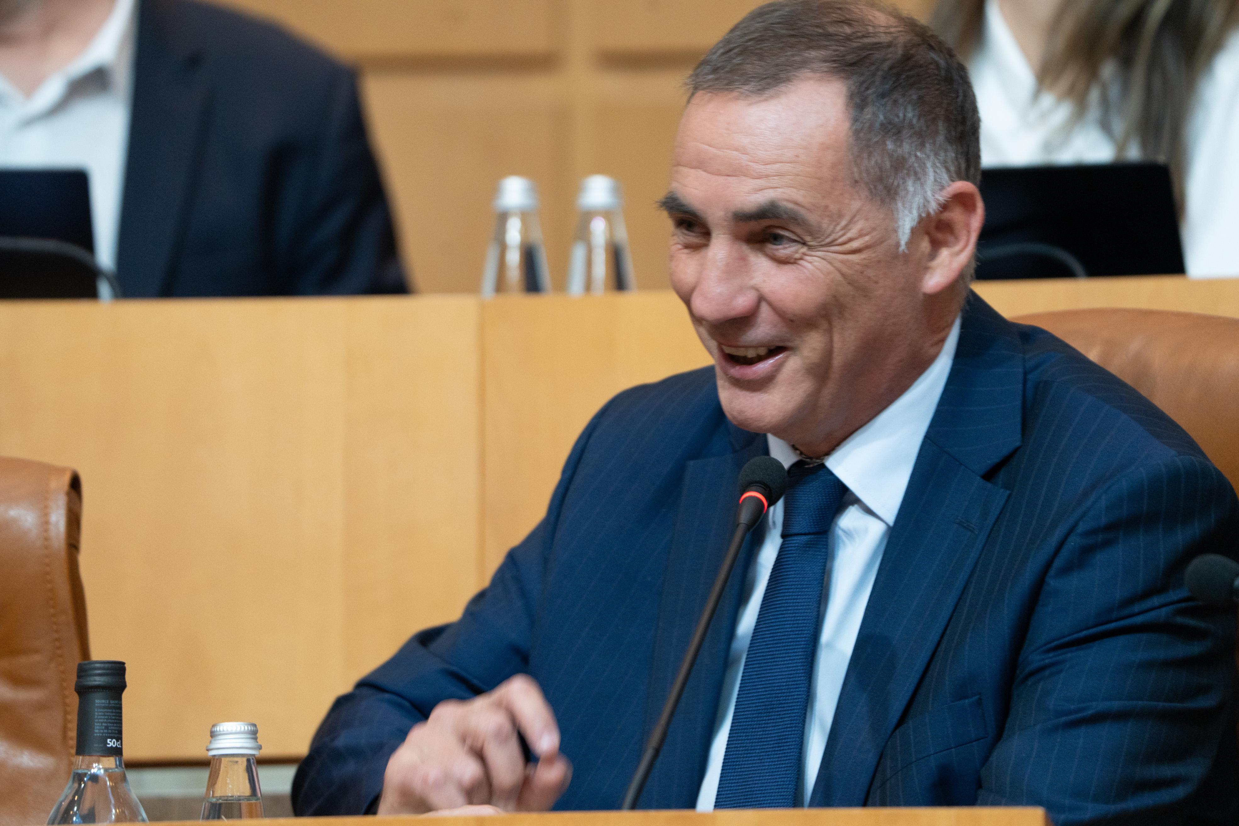 Gilles Simeoni. Photo Paule Santoni.