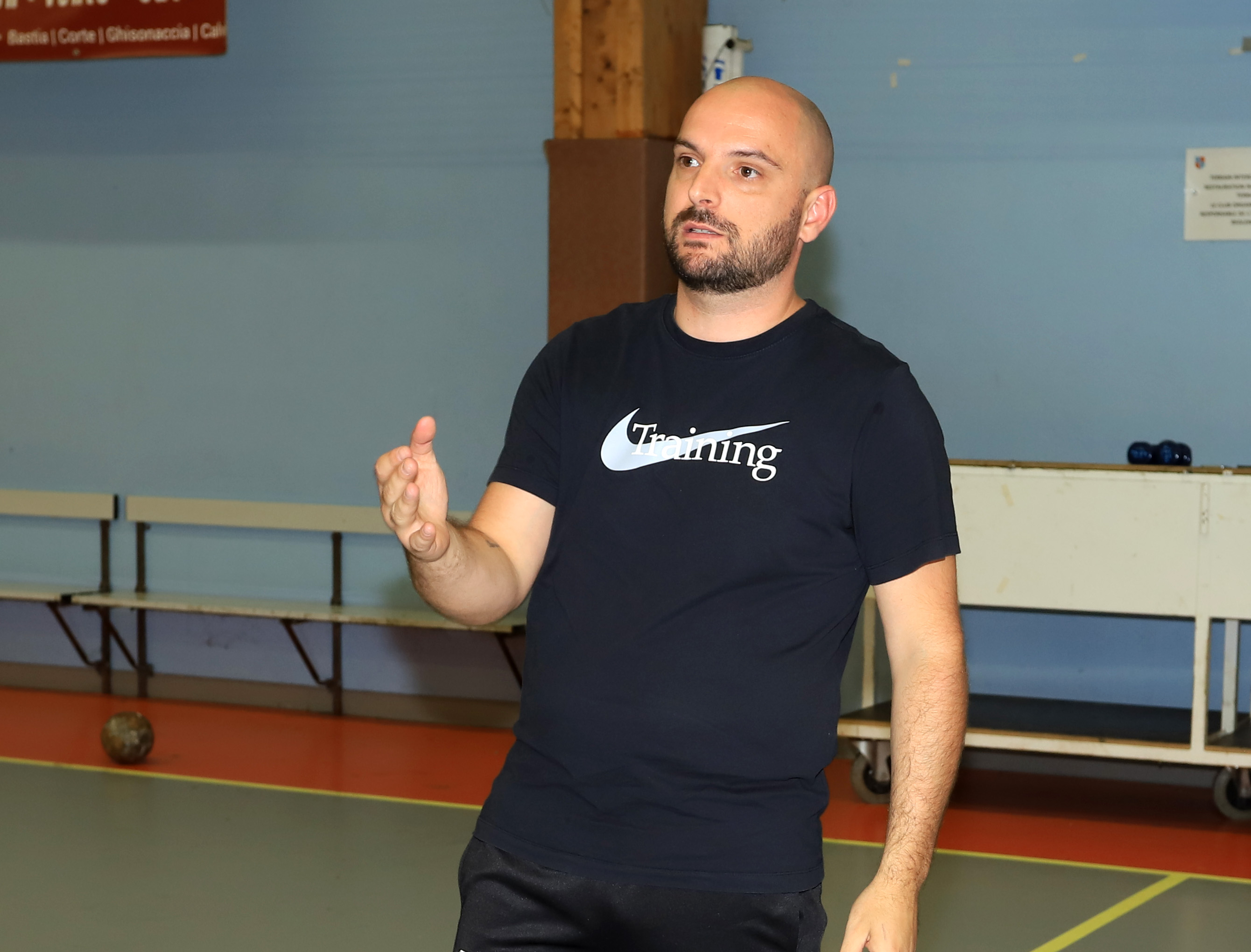 Adrien Magne, le coach cortenais est confiant pour la suite du championnat (Grazi Ritratti)