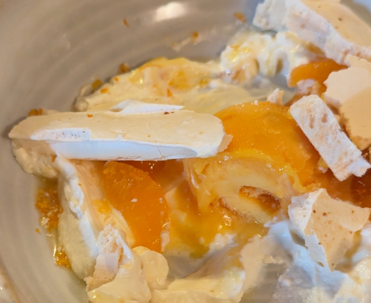 Cucina in Festa - Pavlova à la clémentine corse, le dessert de fête à moins de 4€