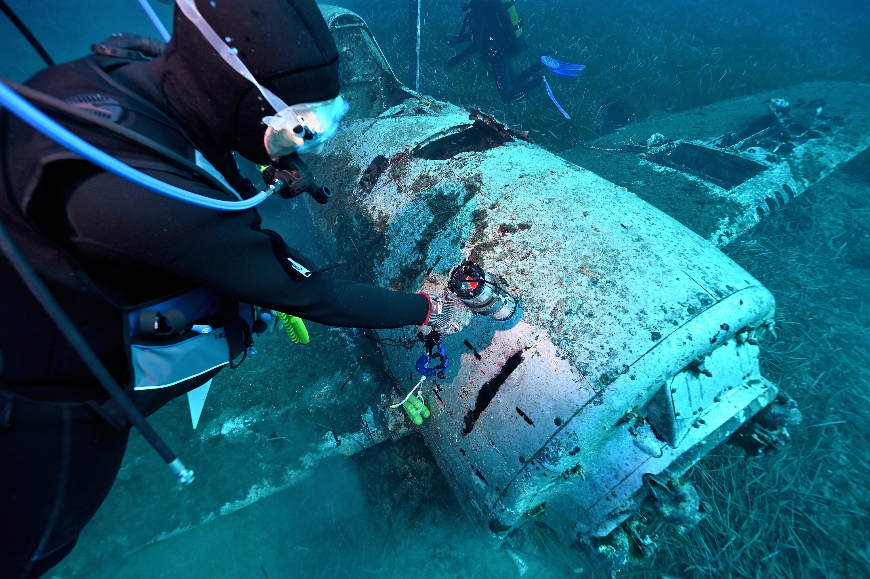 credit photo : Alain Touzet - Collectivité de Corse, Corse images sous marines