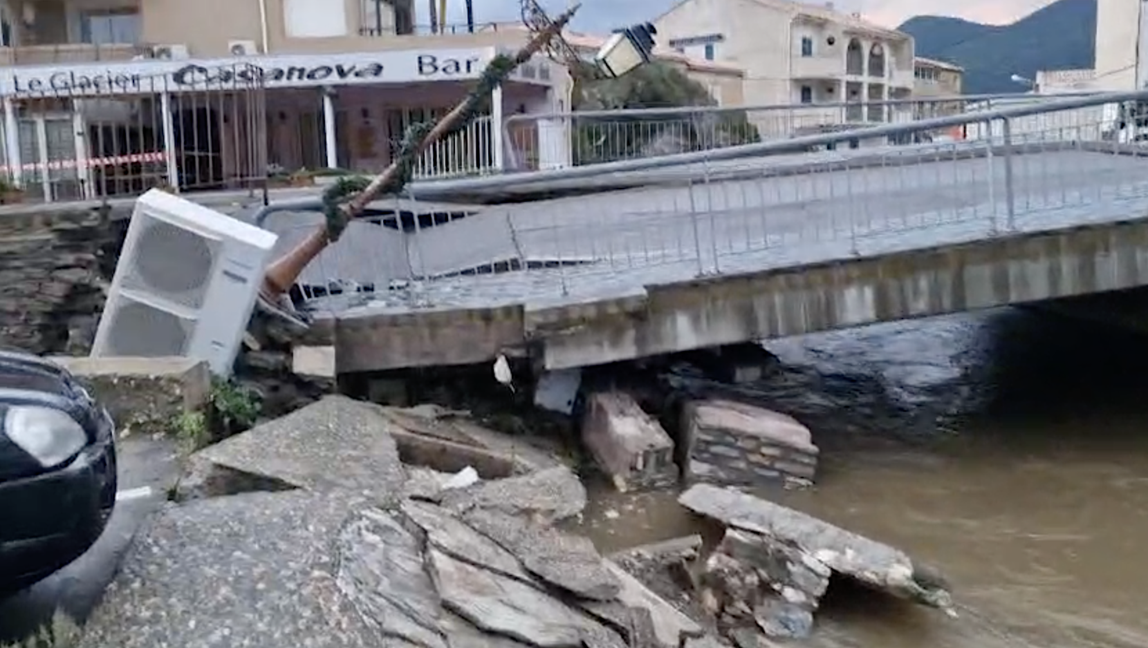 EN VIDEO - Les intempéries causent de gros dégâts à Saint-Florent
