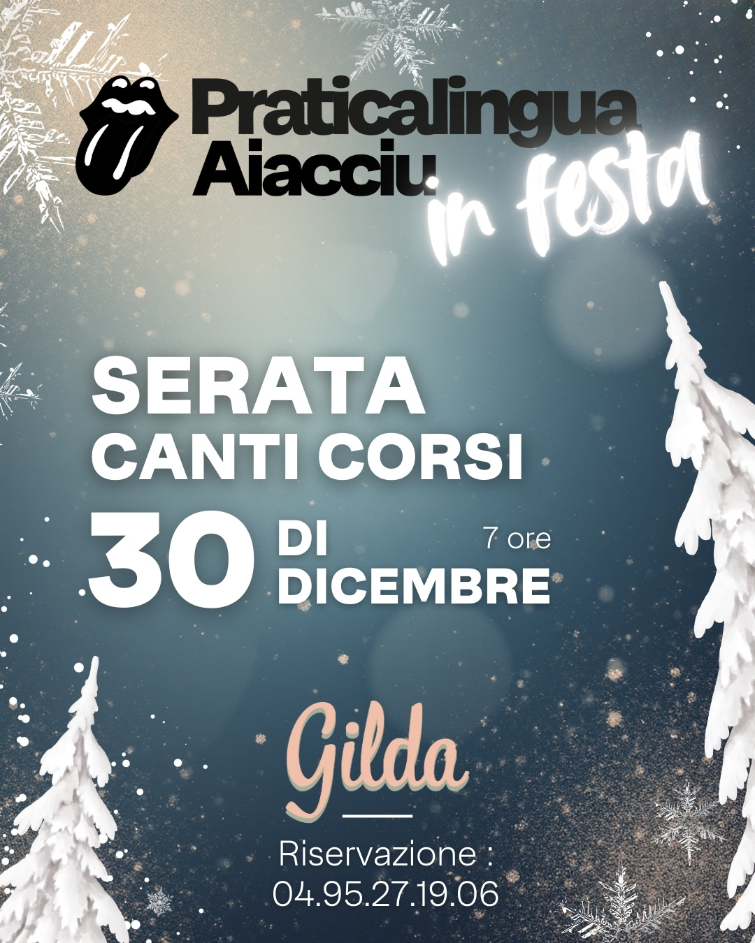 À Ajaccio, une deuxième soirée « Canti Corsi » pour soutenir l’ouverture prochaine de Praticalingua Aiacciu