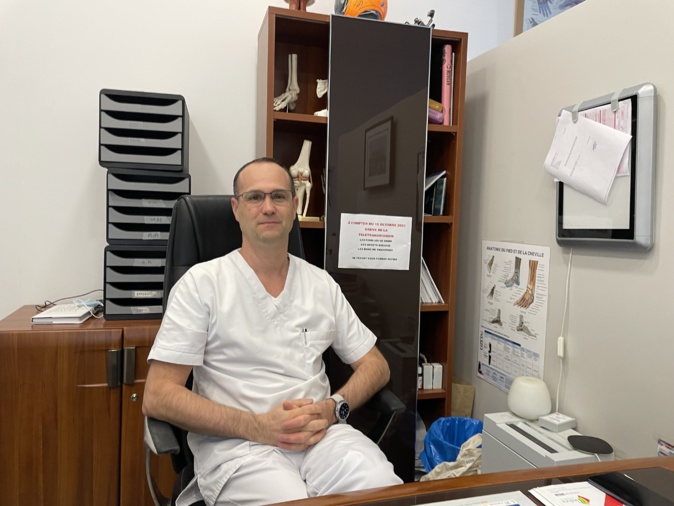 Cyrille Brunel, un des médecins libéraux à l'origine du collectif corse, dénonce une fois de plus les attaques du gouvernement contre les médecins.