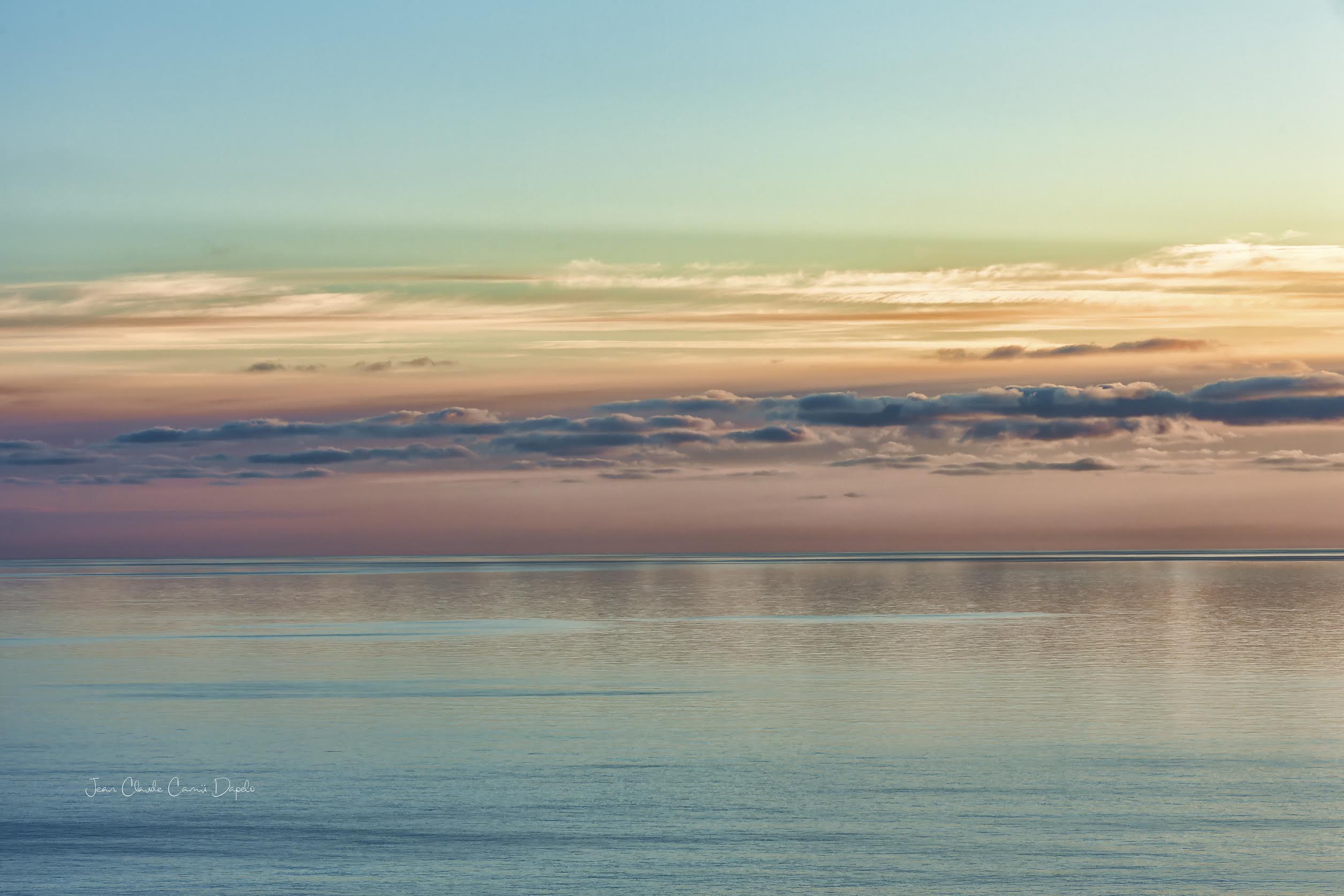 A màghjina - Mare è celu culuriti à l’orizonte di Carghjese