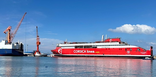 Le "Capu Rossu (Crédit photo Corsica Linea)