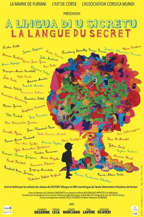 Dessin de l'affiche réalisé par les élèves de CP de l'école