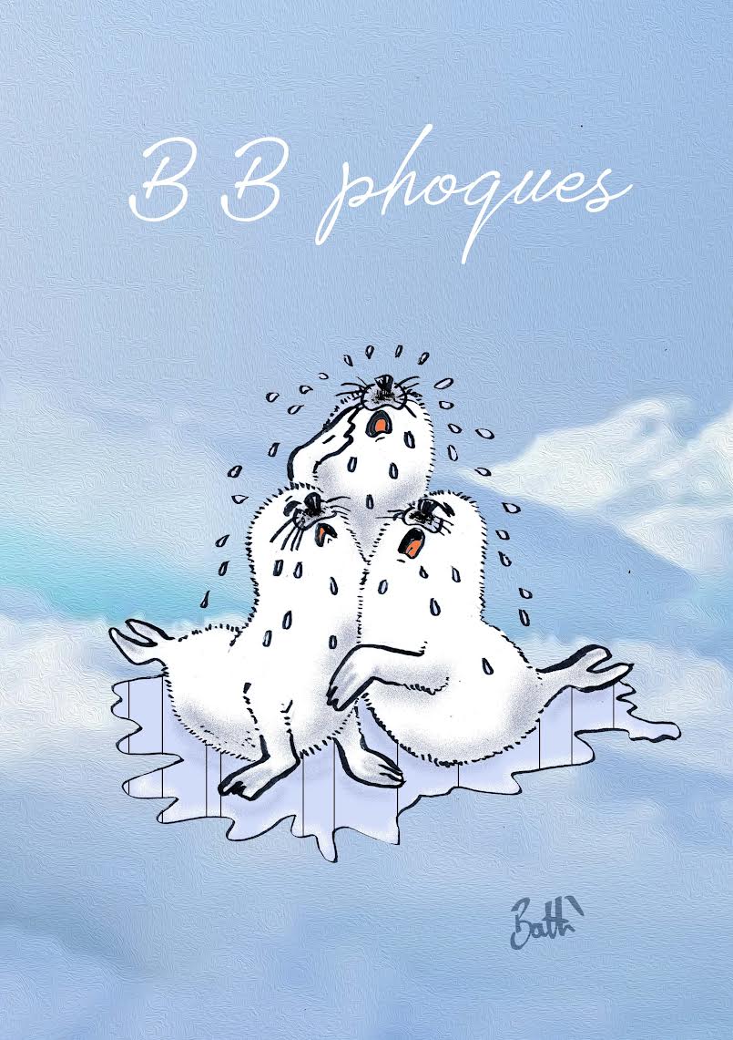 Le dessin de Battì : BB phoques inconsolables !