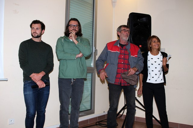 Accueil chaleureux à Calvi pour le film  "Les exilés" en présence de l'acteur  Jérémy Alberti