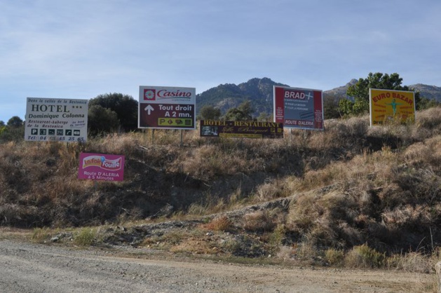 Affichage publicitaire : Plus de 250 procès-verbaux dressés en Corse