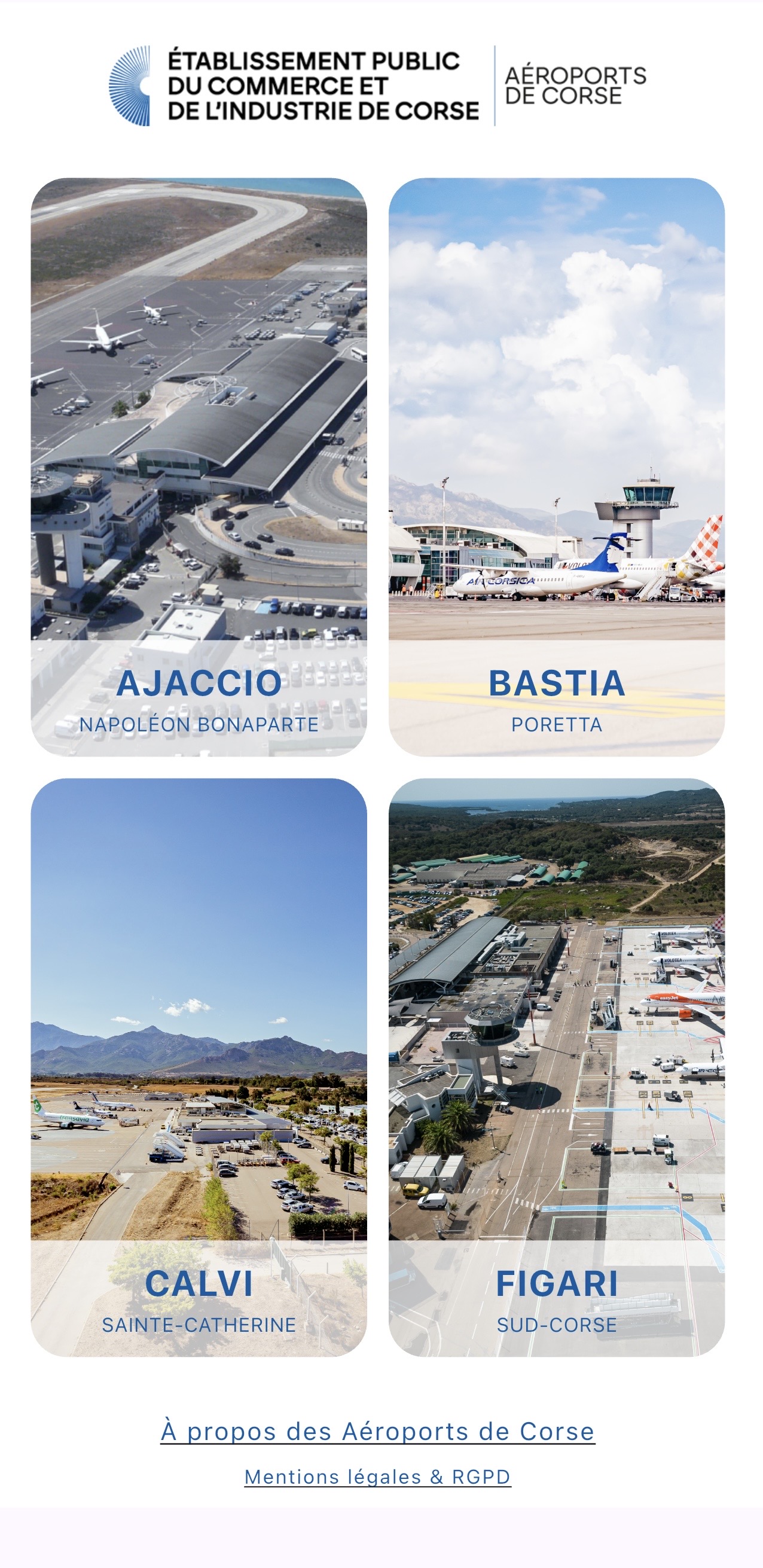Une application mobile pour suivre en temps réel l’activité dans les aéroports corses