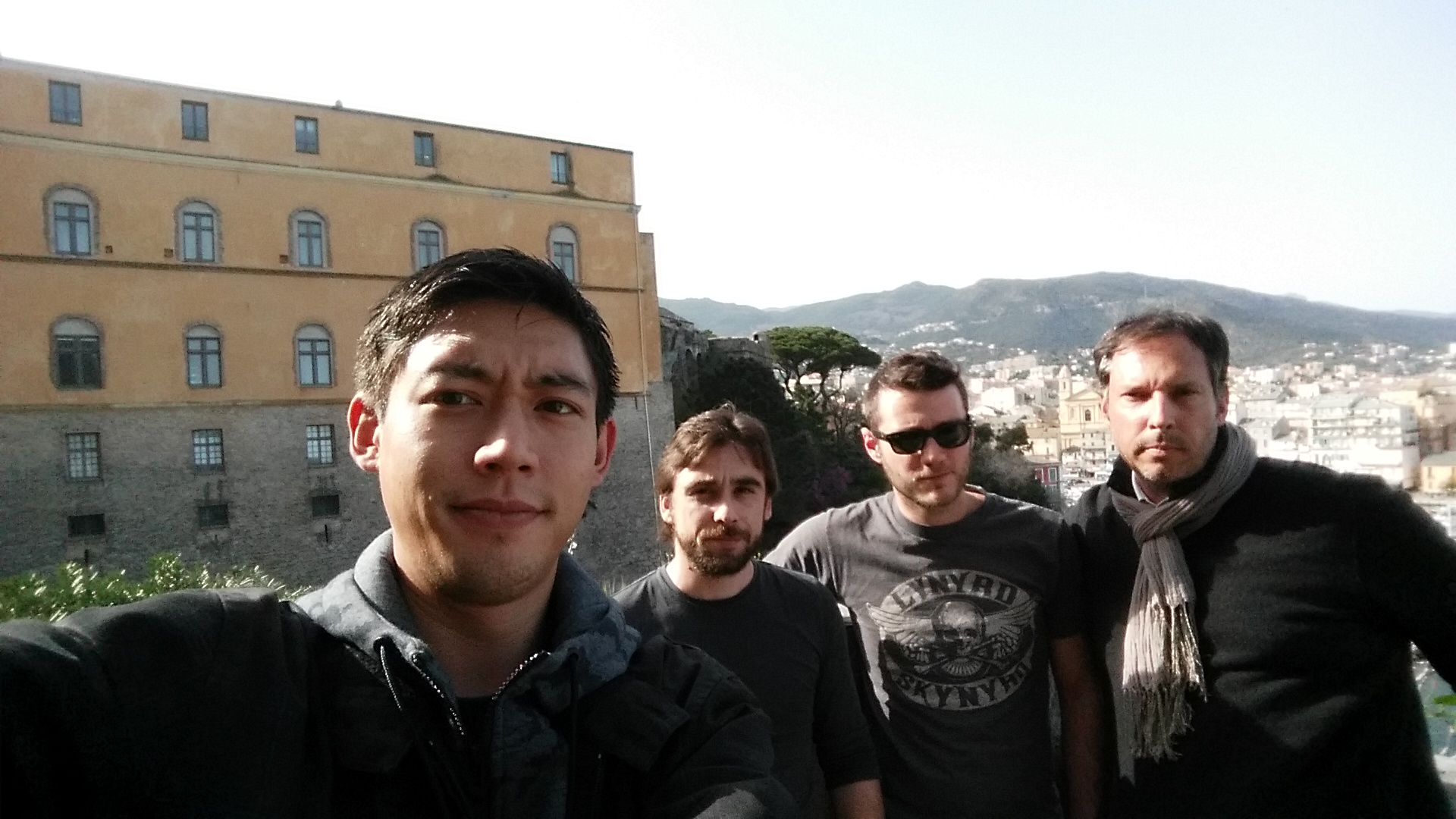 L'équipe de Comunikprod : De gauche à droite Jacques Sébastien Hugo et Stephane