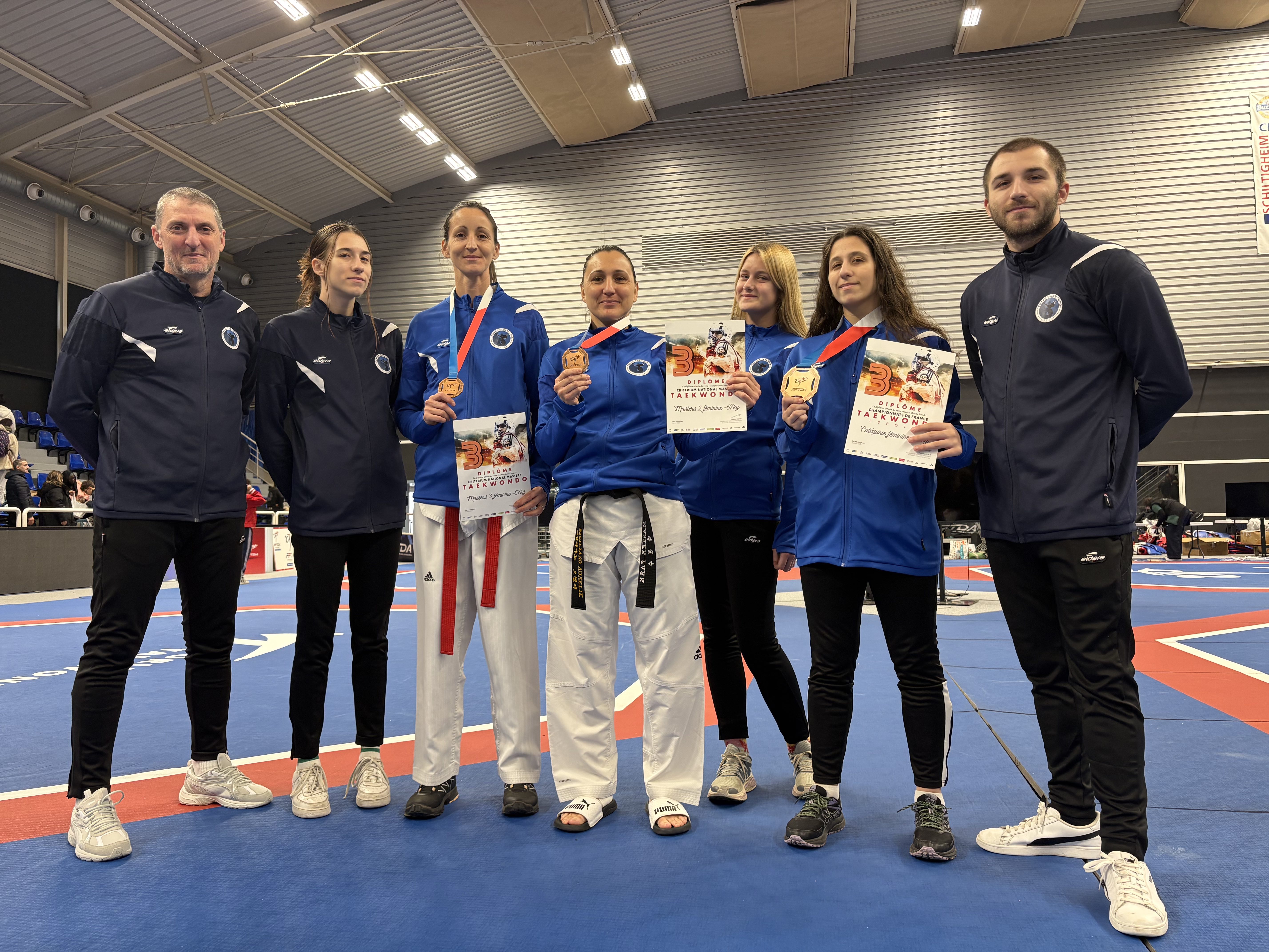 Taekwondo : L’année débute bien pour le Centre Taekwondo Bastia