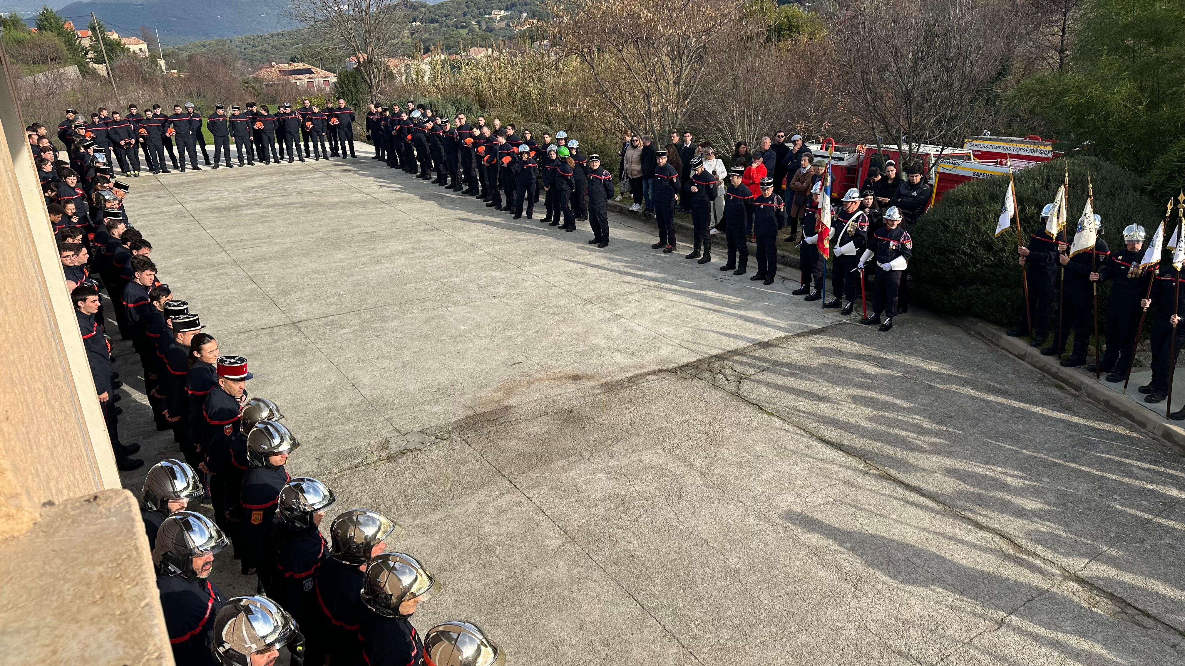Le SIS 2A a accueilli une centaine de nouveaux sapeurs-pompiers volontaires à Petreto-Bicchisano