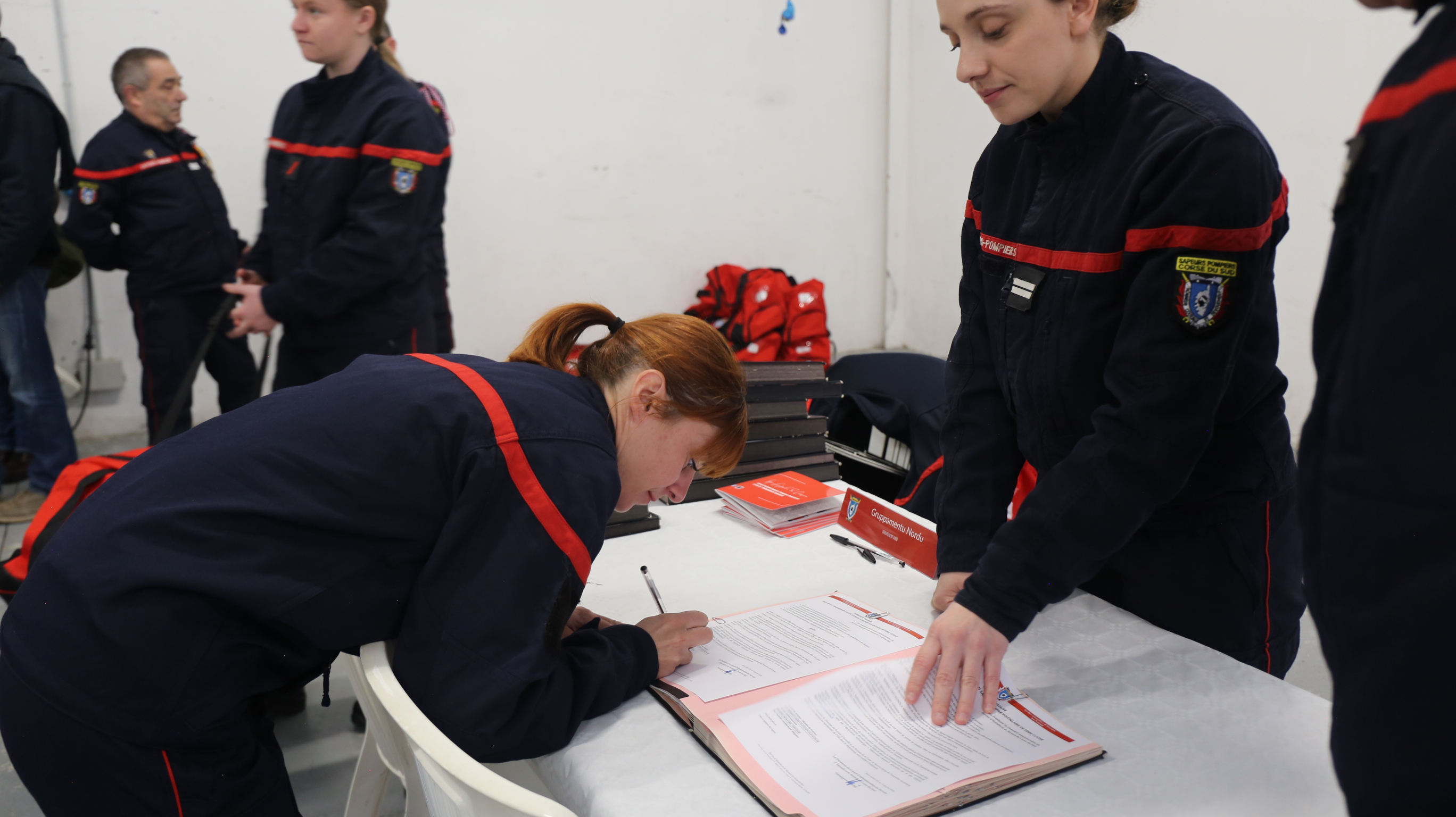 Le SIS 2A a accueilli une centaine de nouveaux sapeurs-pompiers volontaires à Petreto-Bicchisano