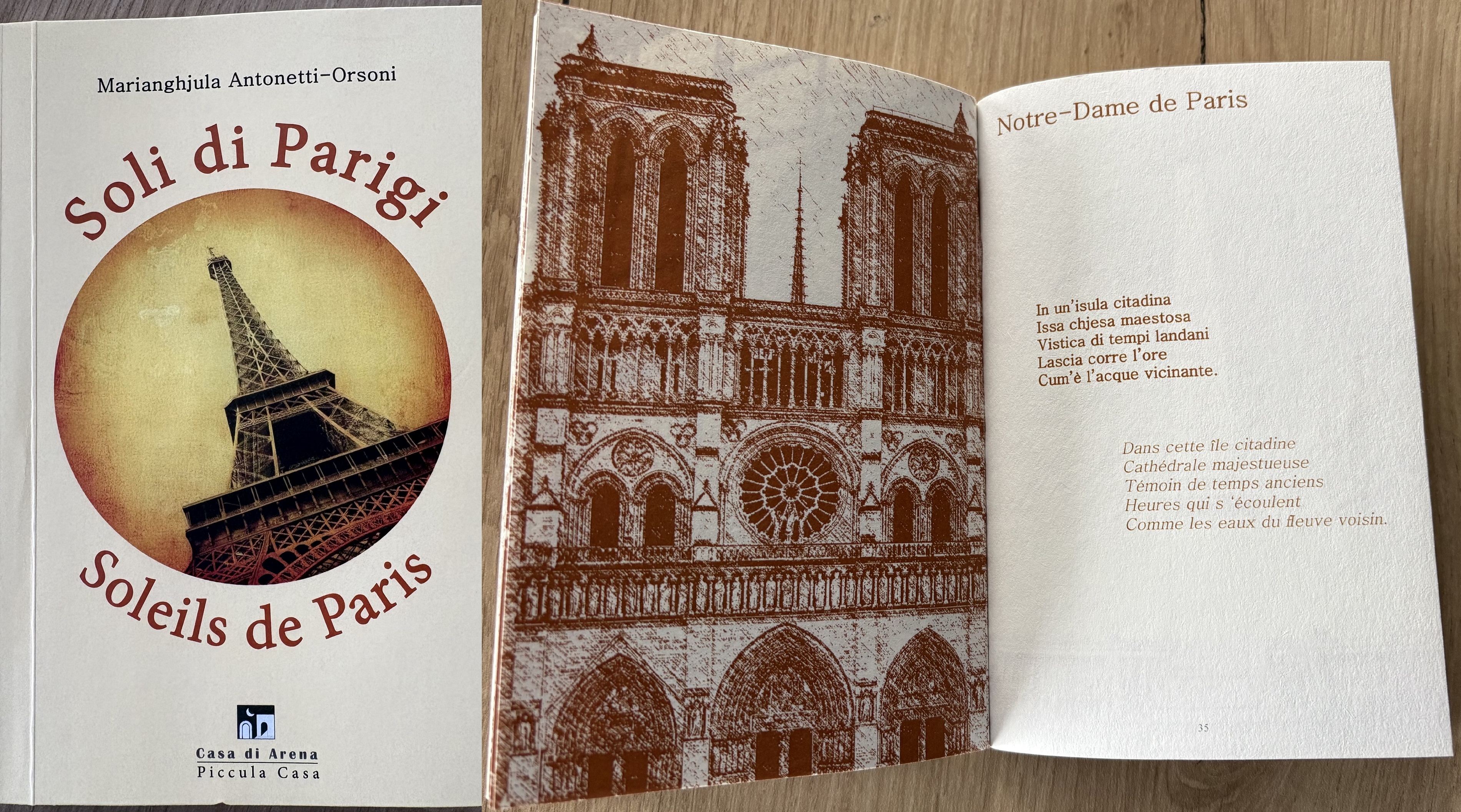 « Soli di Parigi- Soleils de Paris, la langue corse se glisse dans les ruelles de la capitale et au cœur de ses monuments.