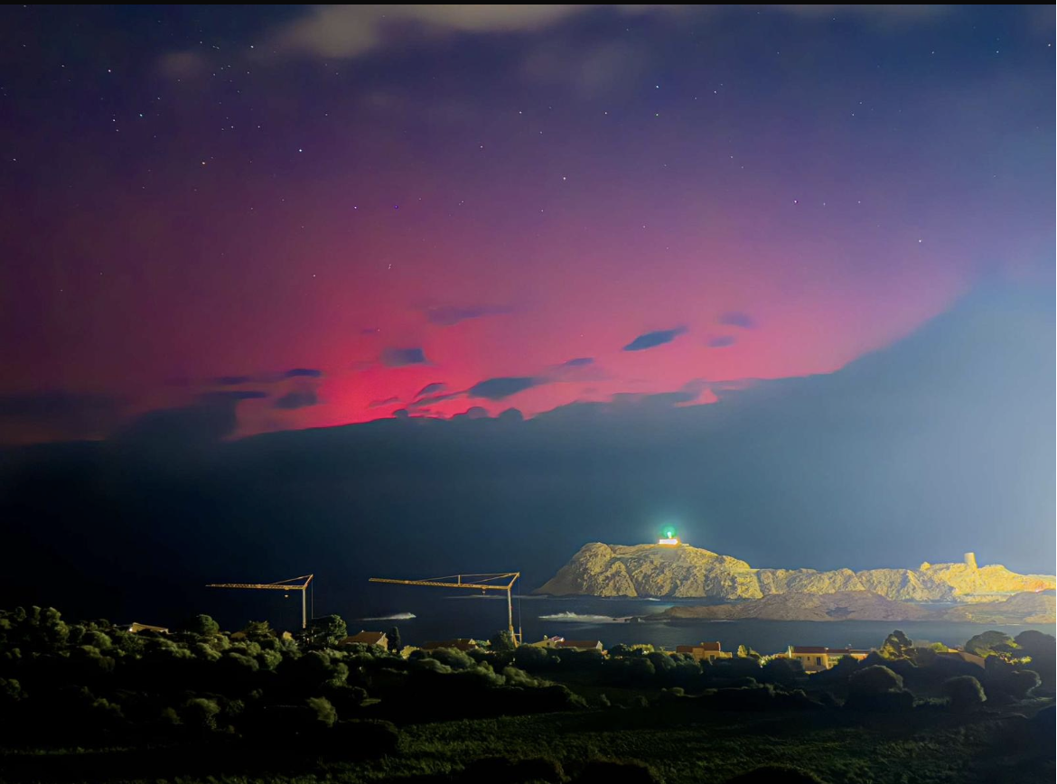 A màghjina - Aurora pulare in Lisula