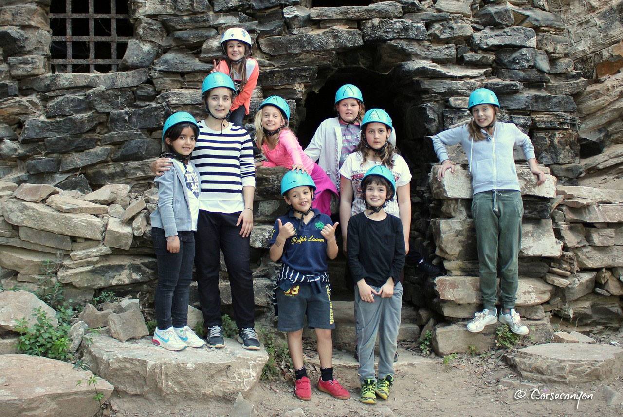 Grotte de Brandu : Les spéléologues en herbe de Corse Canyon