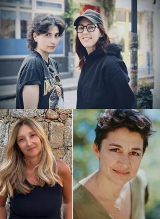 Marie Abbenanti, Sandy Pujol-Latour, Yolaine Lacolonge et Julie Perreard (Arte Mare)