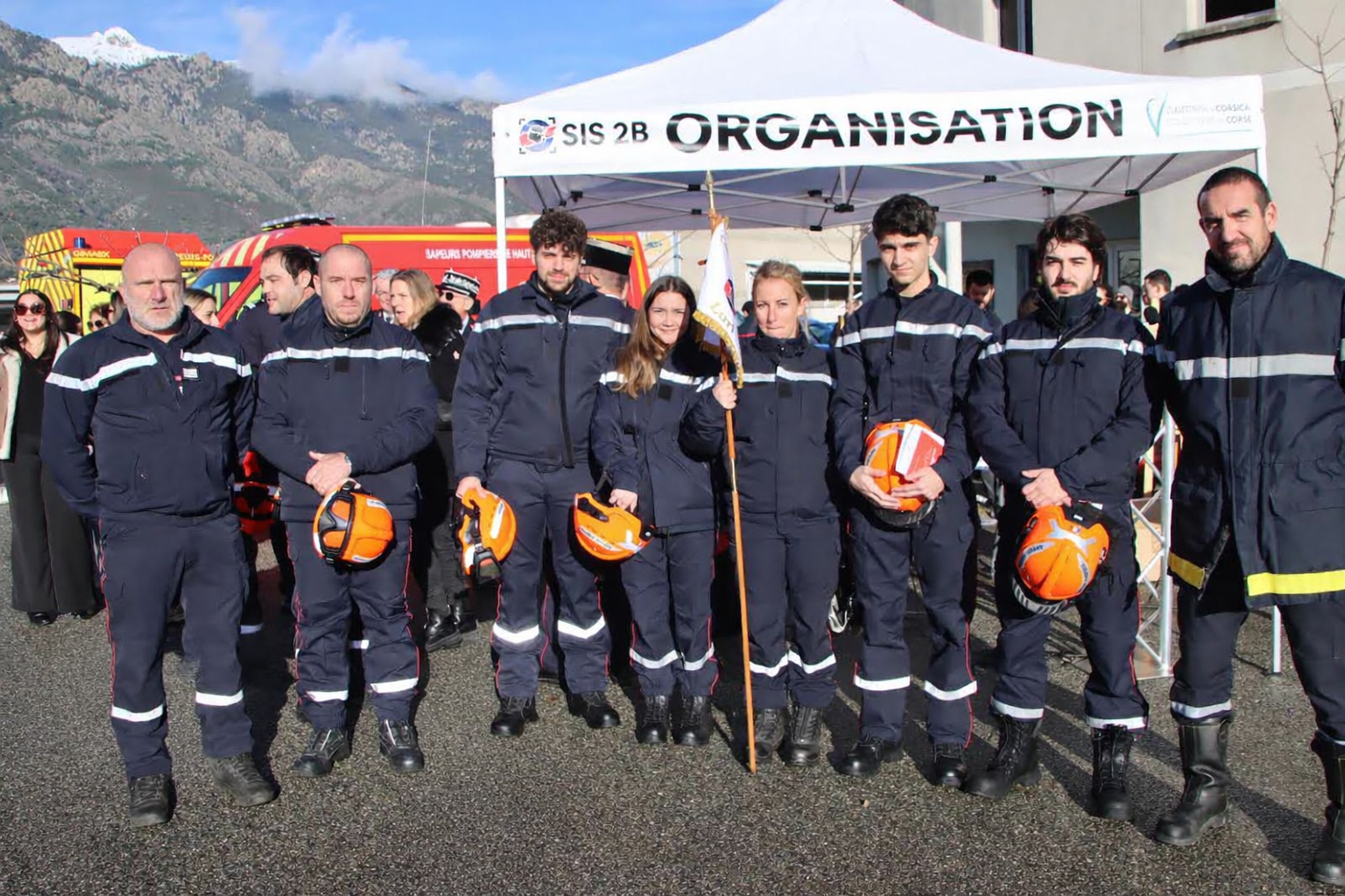 Cinq nouveaux sapeurs-pompiers volontaires rejoignent le centre de secours de Luri