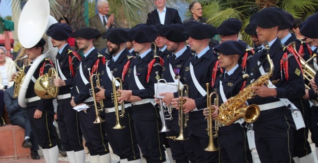 Calvi : Concert de la fanfare du 27e Bataillon de Chasseurs Alpins