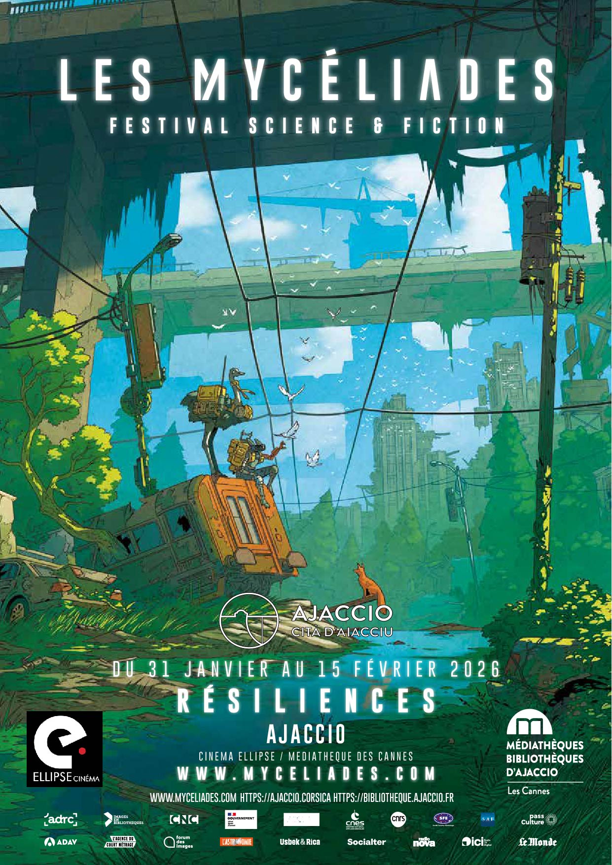 Ajaccio : la médiathèque des Cannes et le cinéma Ellipse accueille la 4ème édition du festival Les Mycéliales