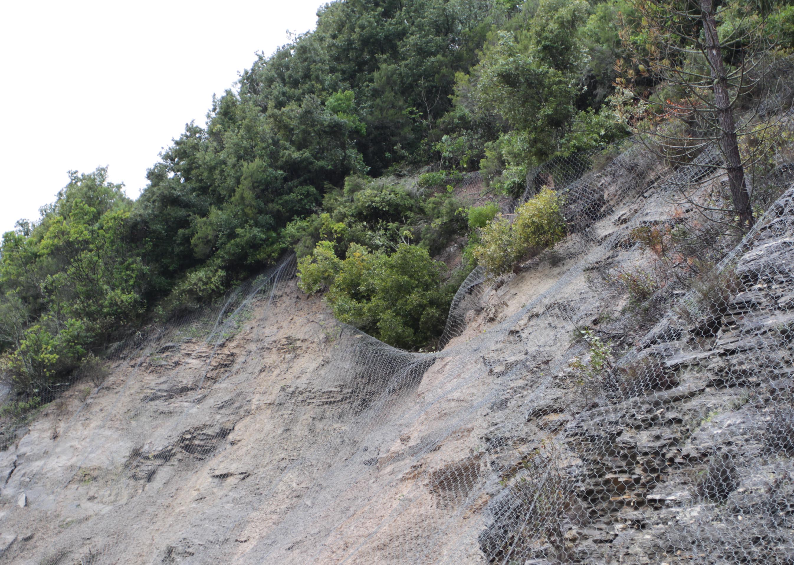 Corte – Éboulement impressionnant, la route vers Aléria fermée