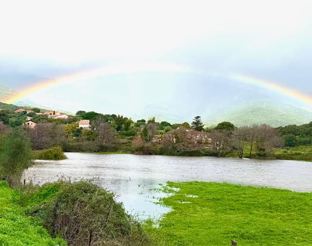 Le Baracci en crue (Photo Paul Coti)