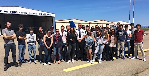 Lycéens et collégiens bastiais parés pour le décollage.