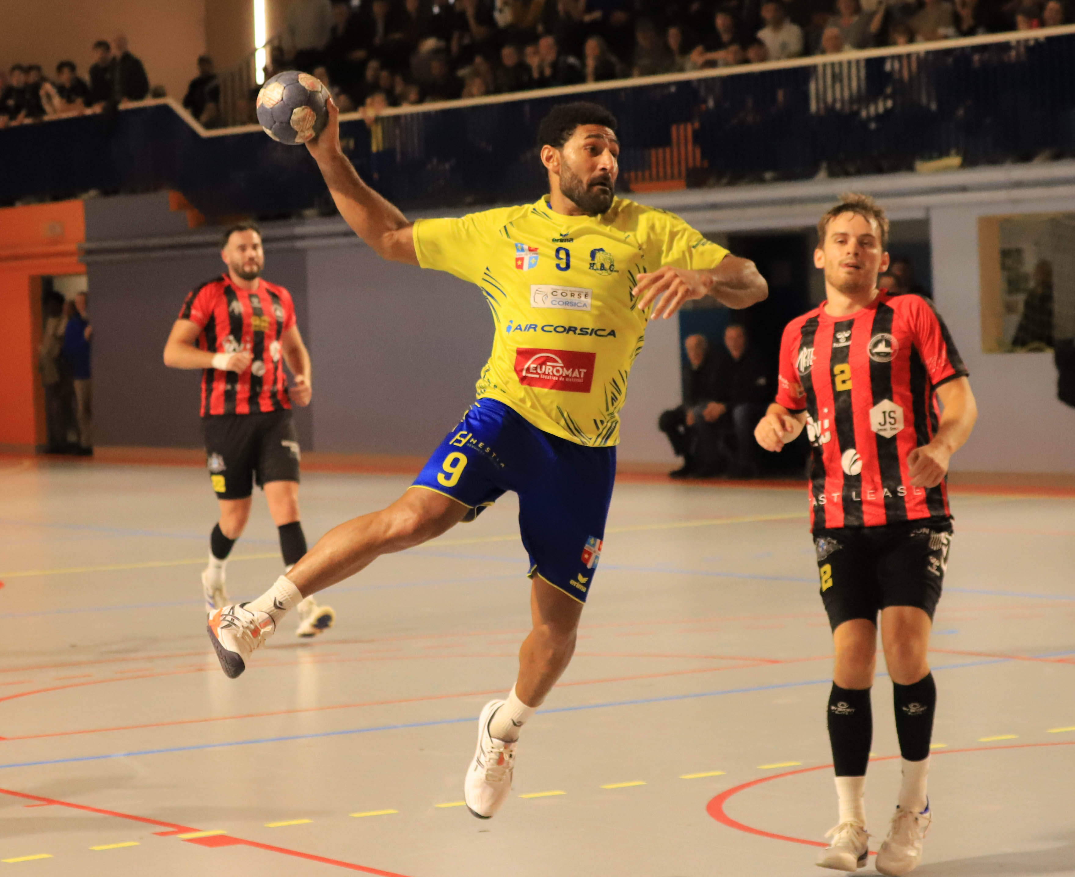 Handball N2 : Corte – Ile-Rousse fait tomber le leader marseillais (36-34)