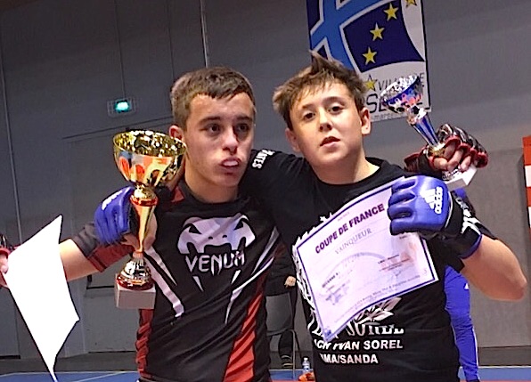 Coupe de France de Pancrace : Hugo Boigeol (14 ans) roi de sa catégorie