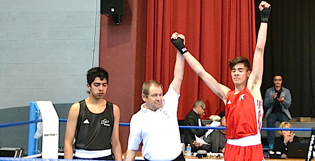 Ruben Neto (Saint-Florent boxe) médaille de bronze au critérium national